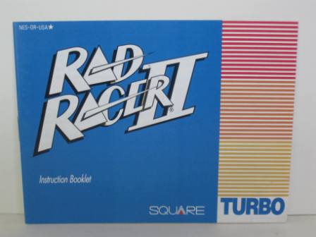 Rad Racer II - NES Manual